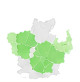 岡山県マップ